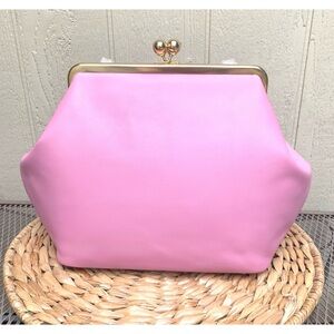 NWT Coach Kisslock Frame Bag Large Rose